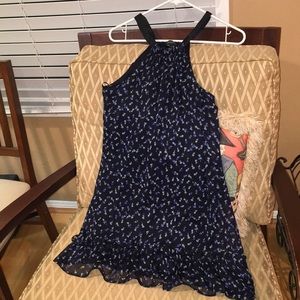 Rampage blue dress